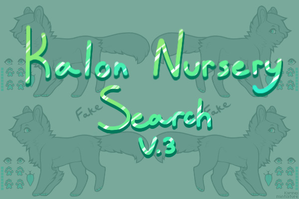 Kalon Nursery Artist Search (OPEN)