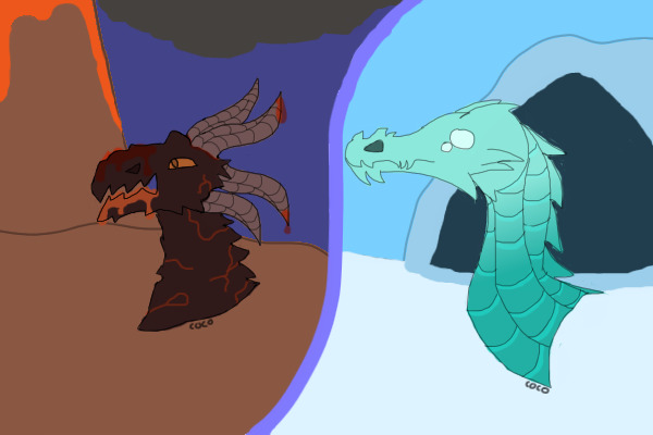 Fire and Ice Dragons