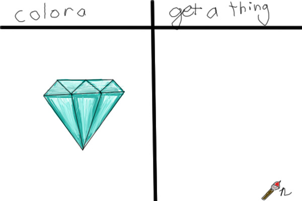 A Generic Diamond