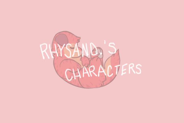 rhysand.'s characters - smol bean style