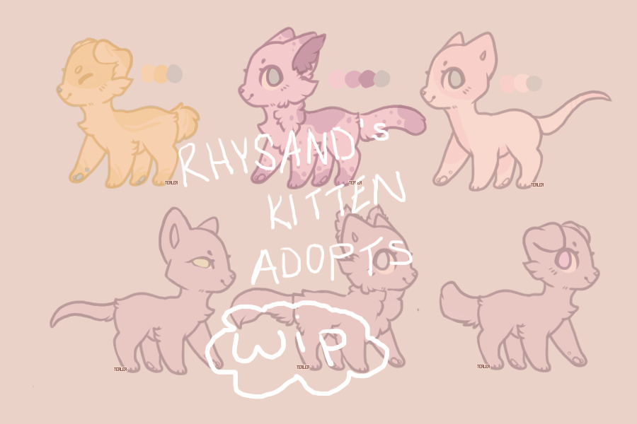 rhys' kitten adopts - big wip!