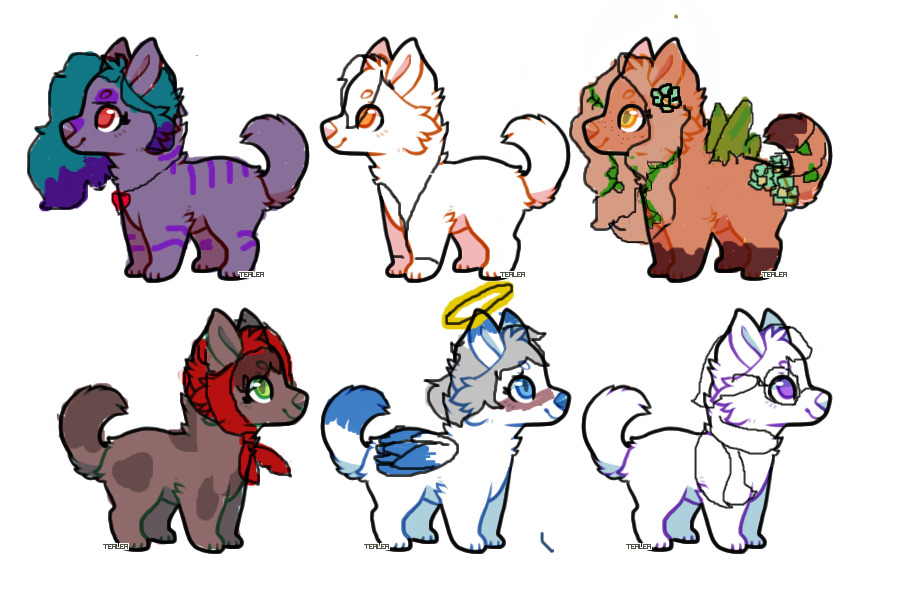 Lil puppers (WIP)