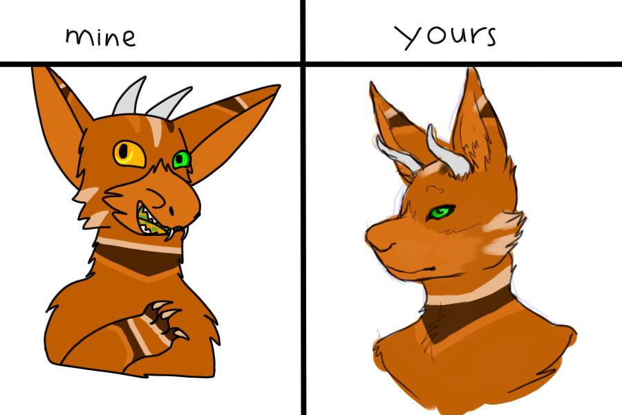 Mine V Yours: what a kool kid