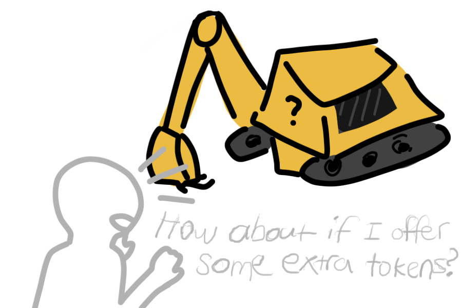 ;insert name here; tries reasoning with the dozer