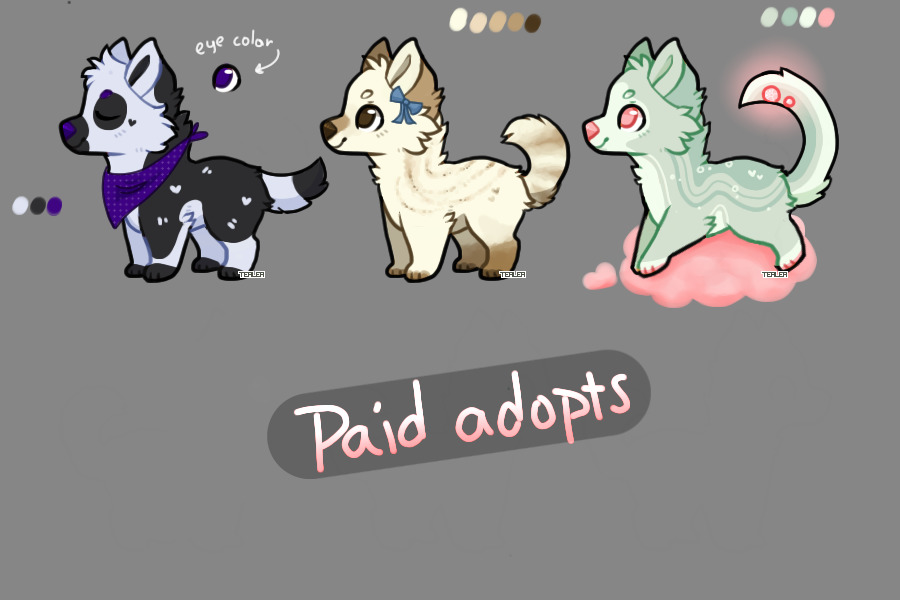 paid adopts!