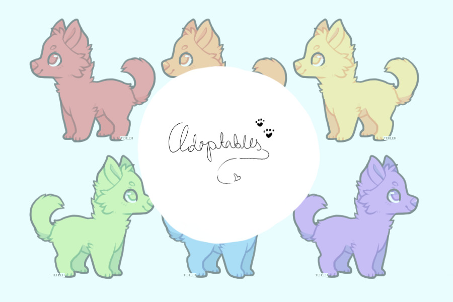 Artemis's Pup Corner [ Adoptables ]