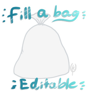 -- Fill A Bag Editable --