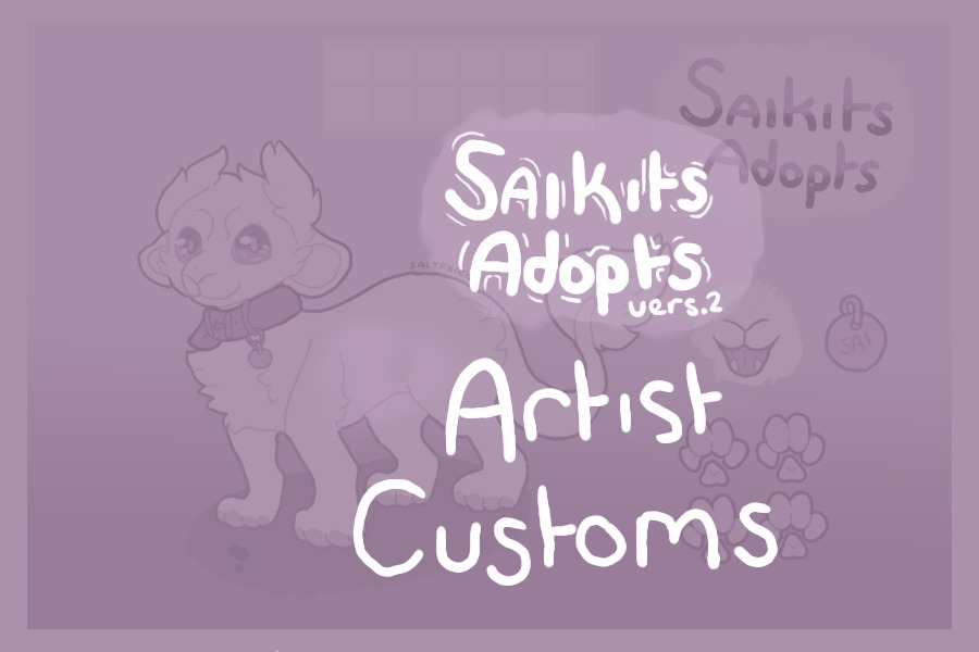 Saikits Adopts - Artist Customs