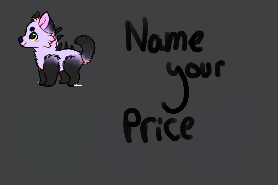 1hr left - name your price adopt