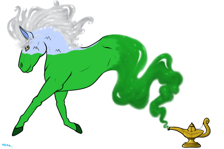Enchanted Genie Ponies #57.  [Breeding for POT8OS]