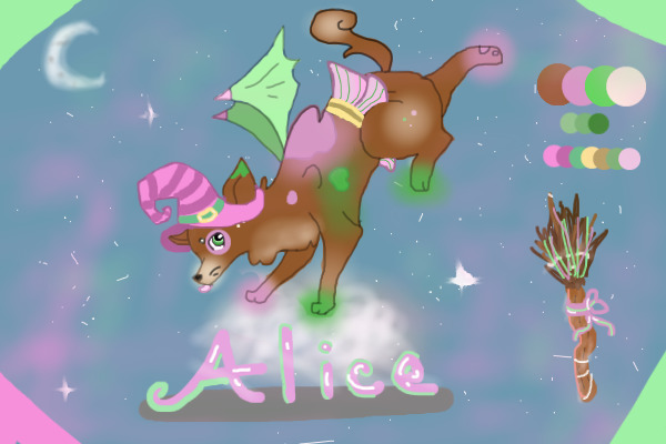 Complete! available for sale! adopt a witch's pet today!