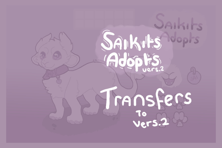 Saikits Adopts - Transferred designs