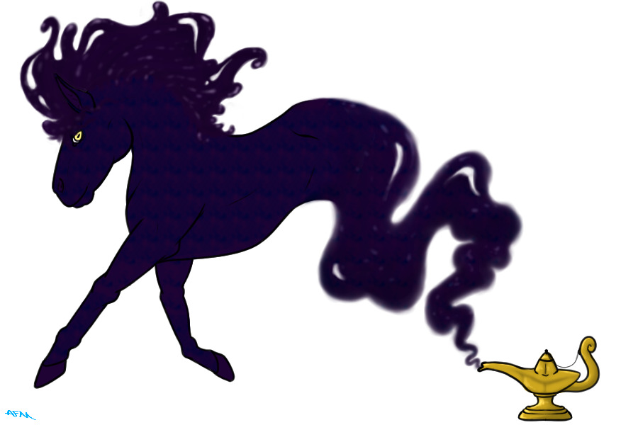 Enchanted Genie Ponies #65. [Custom for Spirit18]