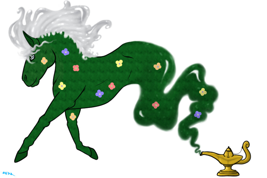 Genie Ponies #67 [Custom for  Disreputable]