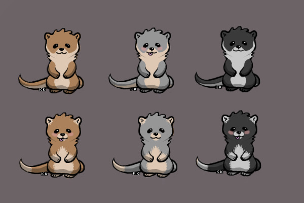Otter adopt lines - Pay to use