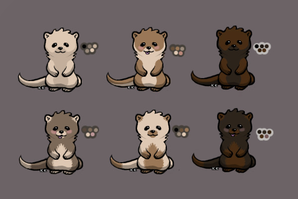 Otter Adopts #2 - Muddy kids