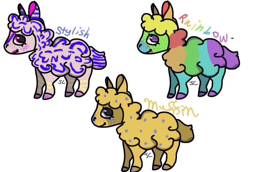 Sheepies (By My Little Sibling)