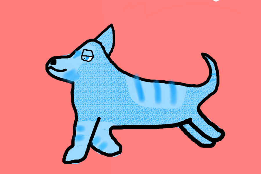 Tribal dog for GalaxyWolfdog