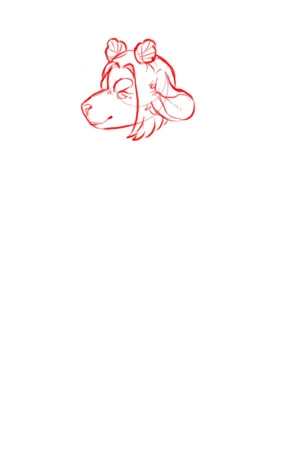 drawing a furry