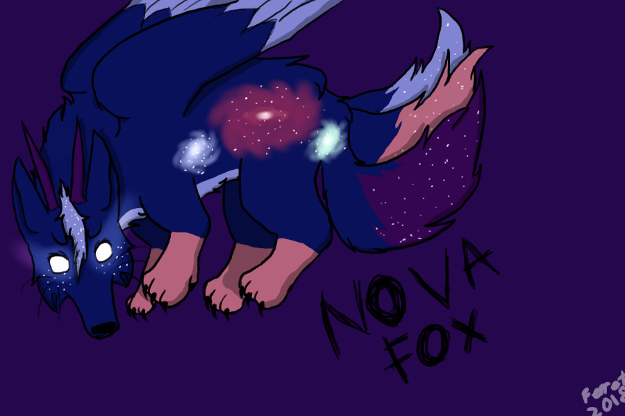Here's a nova fox