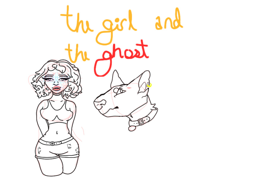 looking for artists||the girl and the ghost ||wip||