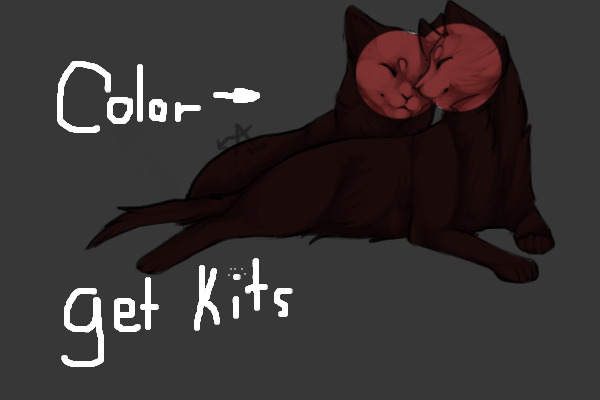 Color Some Kitties, Get Kittens!