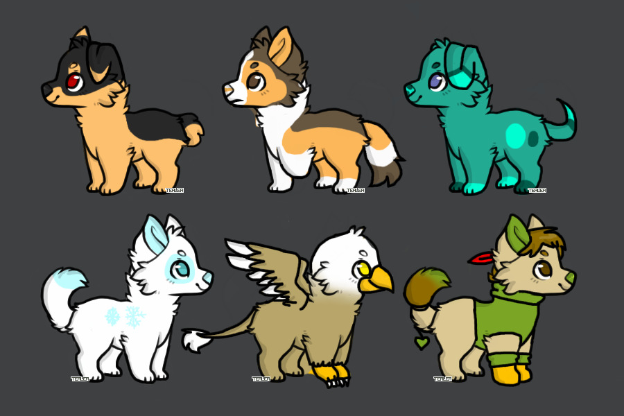 old batch of adopts (free if you want them)