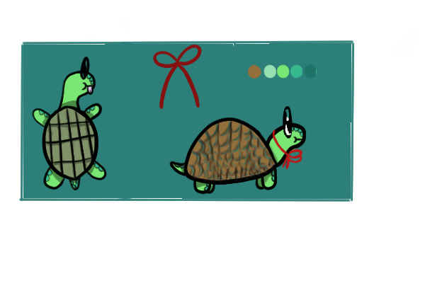 Turtle character!