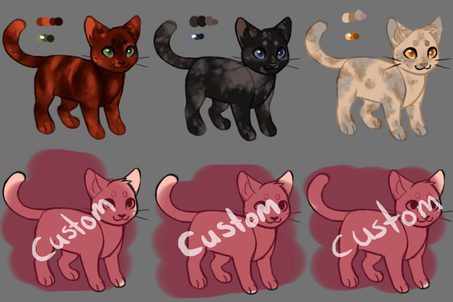 Cat adopts + Customs