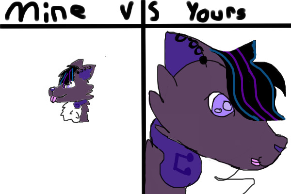 Mine vs yours