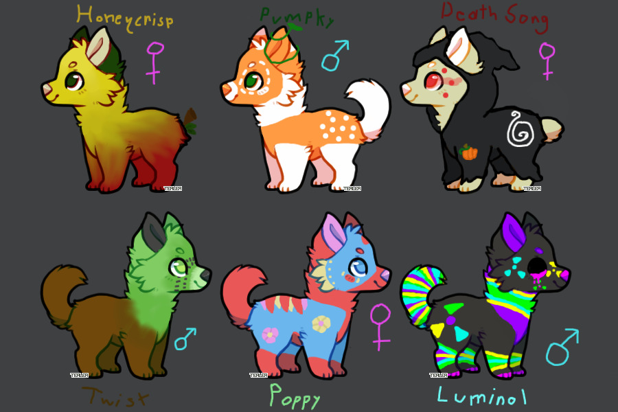 Adoptables! (First-come, first-serve)