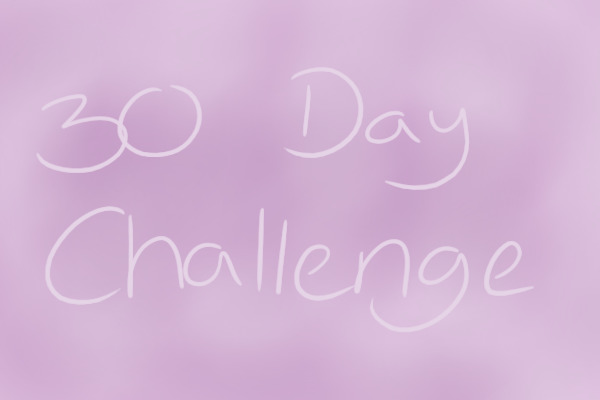 30 Day Art Challenge