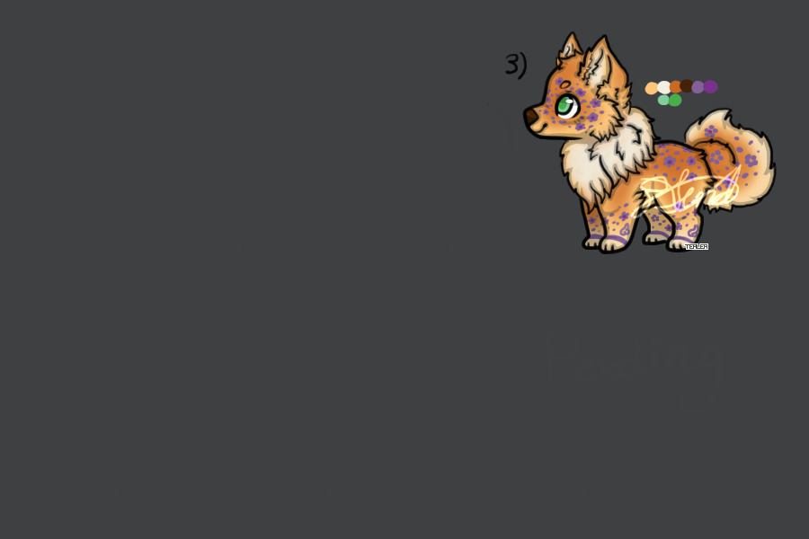 Floral Sesame Fawn Individual Ref for shibeboi