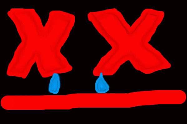 Dying on the inside, crying on the outside