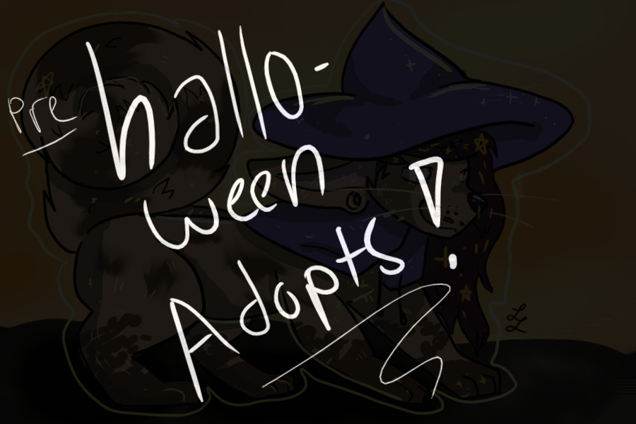 pre-halloween adopts ;)