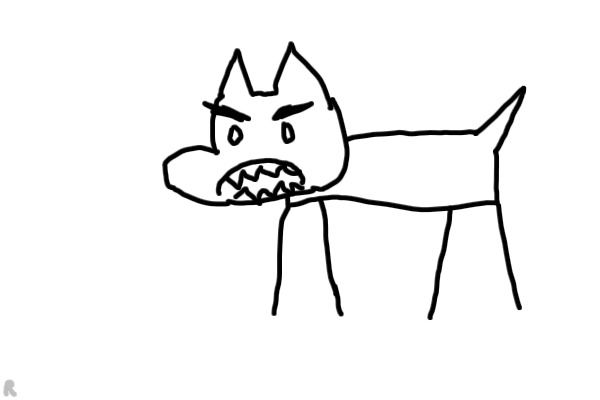 angry doggo