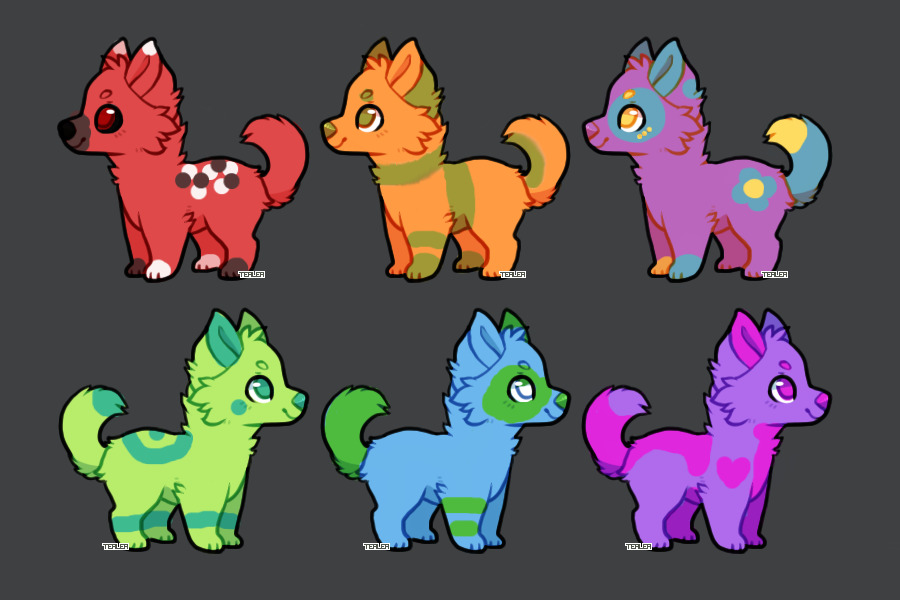 Cute doges! (adoptables!)
