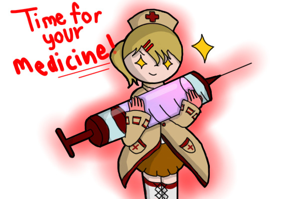 Don't Mess with a Nurse with a Giant Syringe!