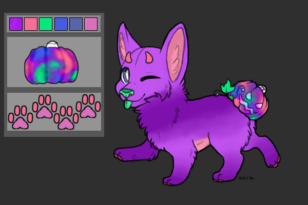 Retro Space Corgikin