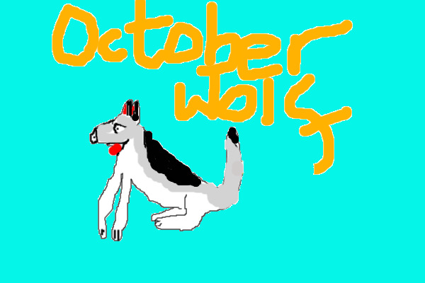 artwork for October Wolf