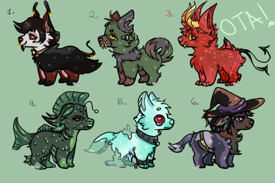 some halloween adopts or something