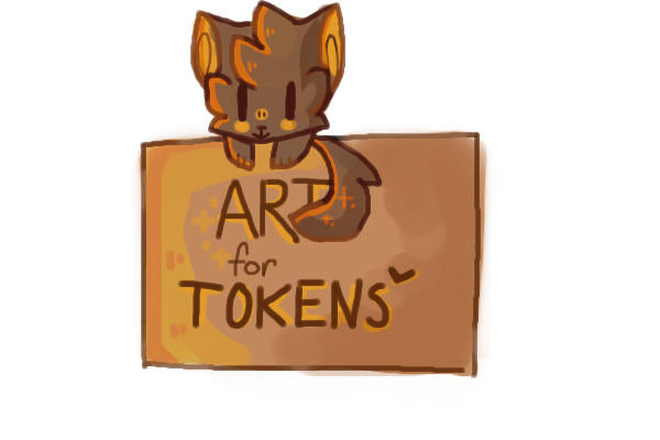 closed- art shop (tokens!)