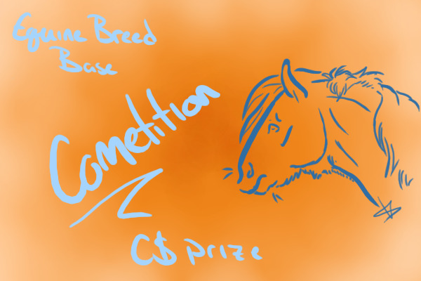 Equine breed base lines- Compitition (C$ prize)