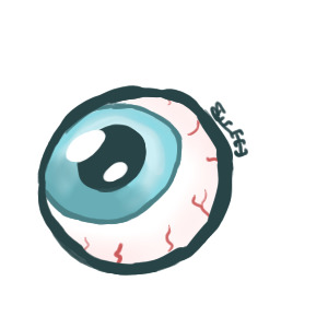 -- eyeball