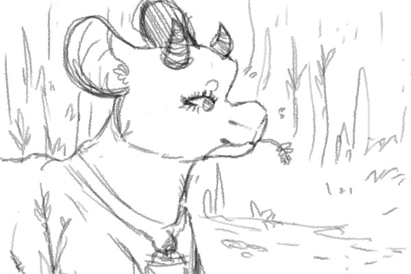 Meet Matilda the Cow goat thing
