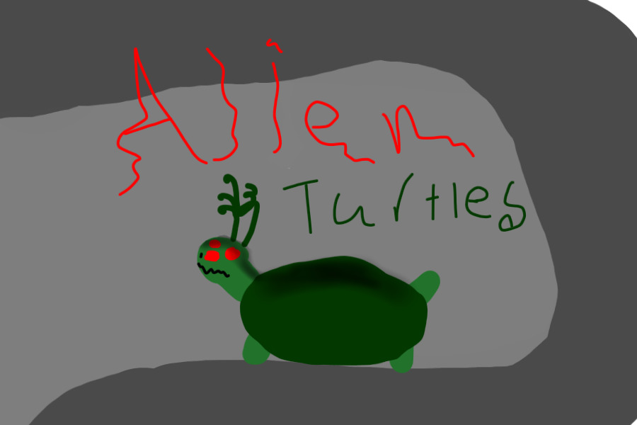 Alien turtles open spesies