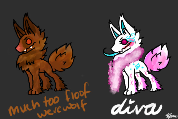 werewolf/diva toxic fox ufa!