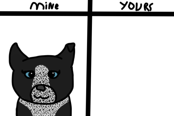 mine vs yours: trixie