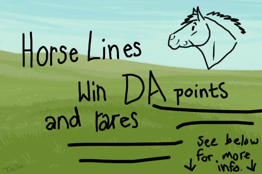 Looking for horse lines