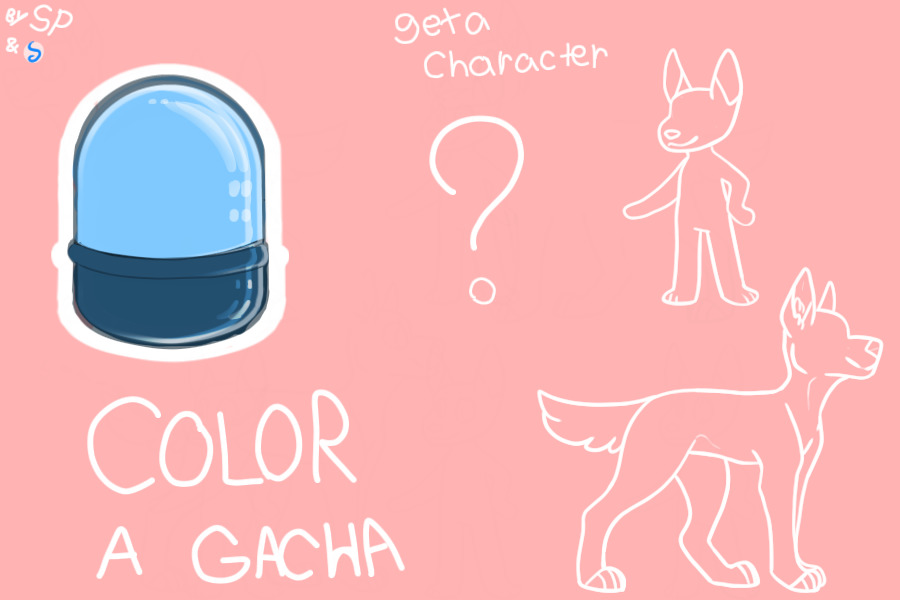 color a gatcha - get a character - closed